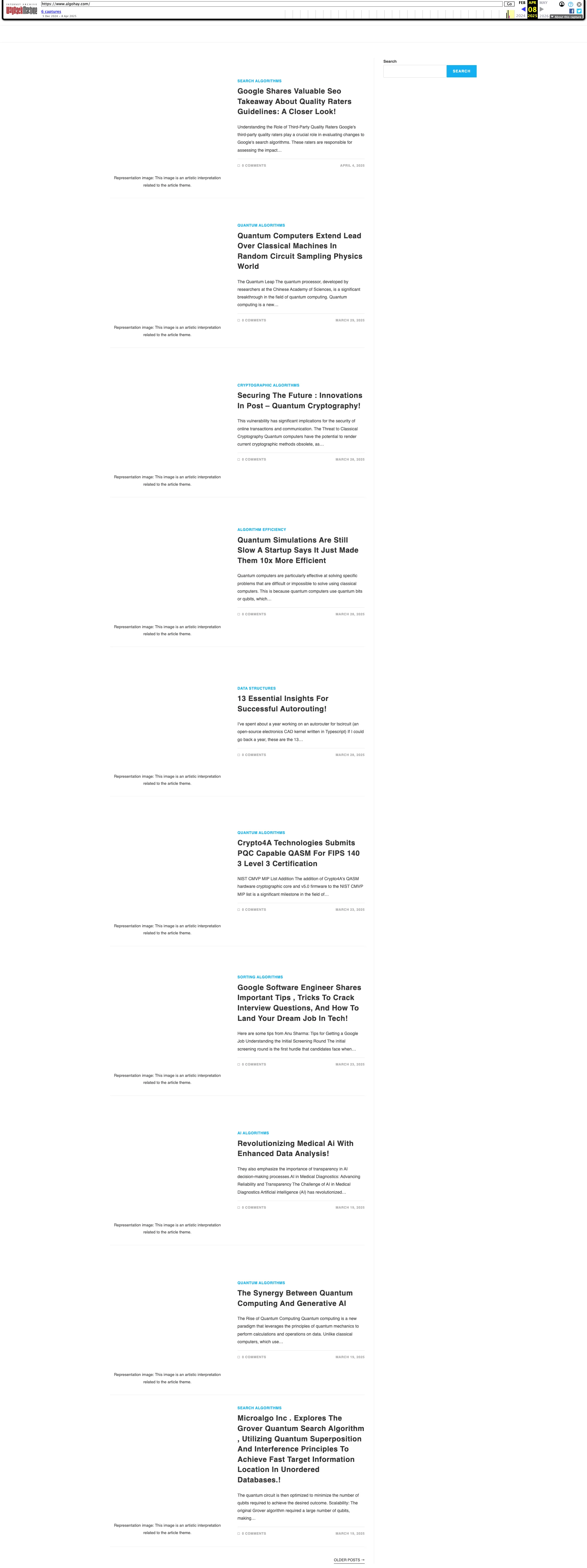 AlgoHay.com screenshot 1