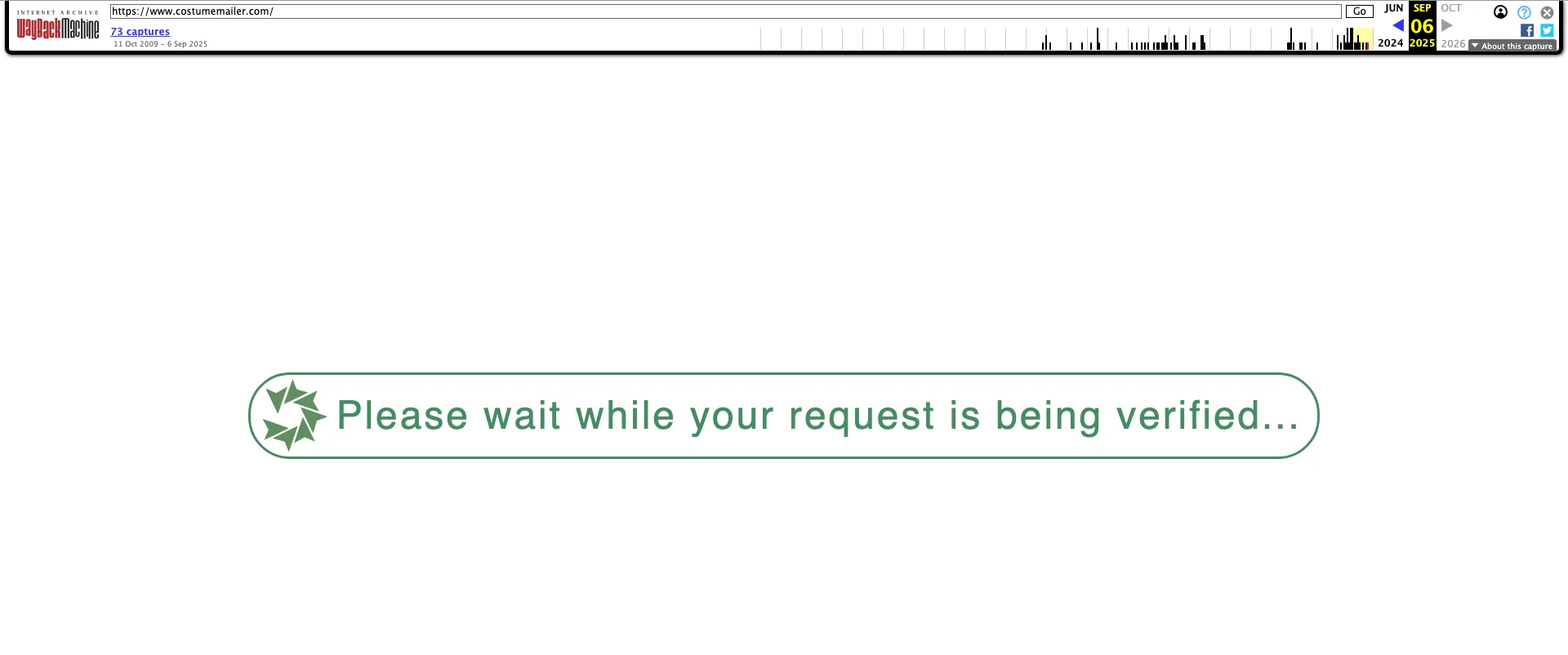 CostumeMailer.com screenshot 1