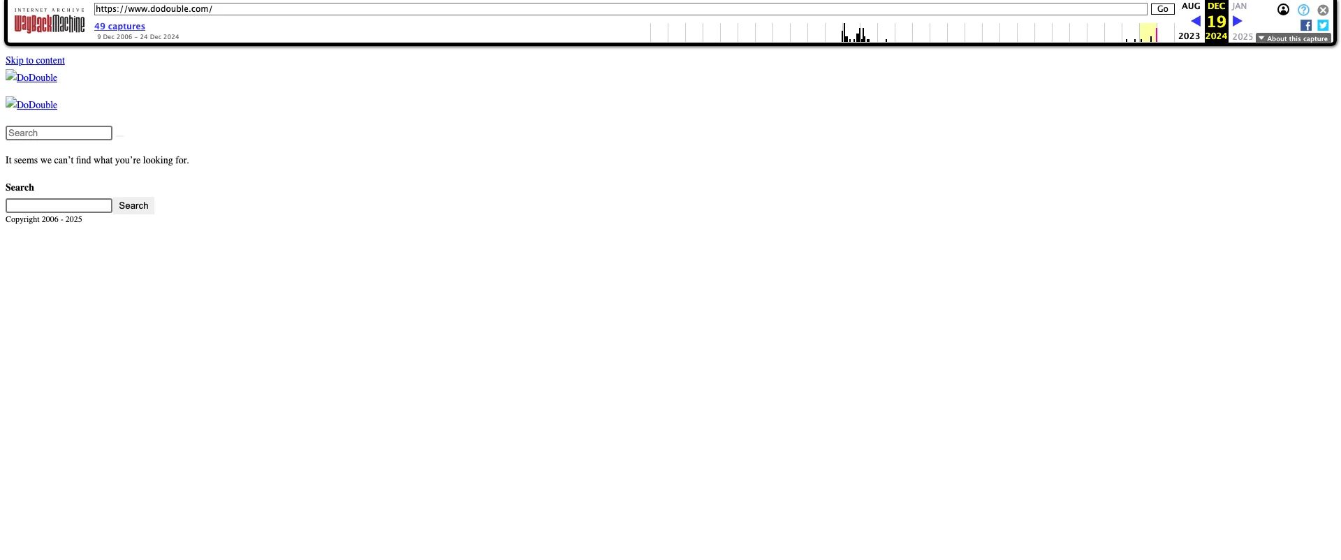 DoDouble.com screenshot 1