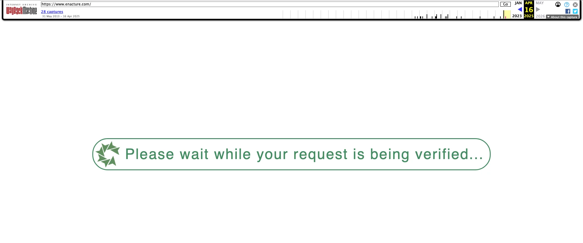 Enacture.com screenshot 1