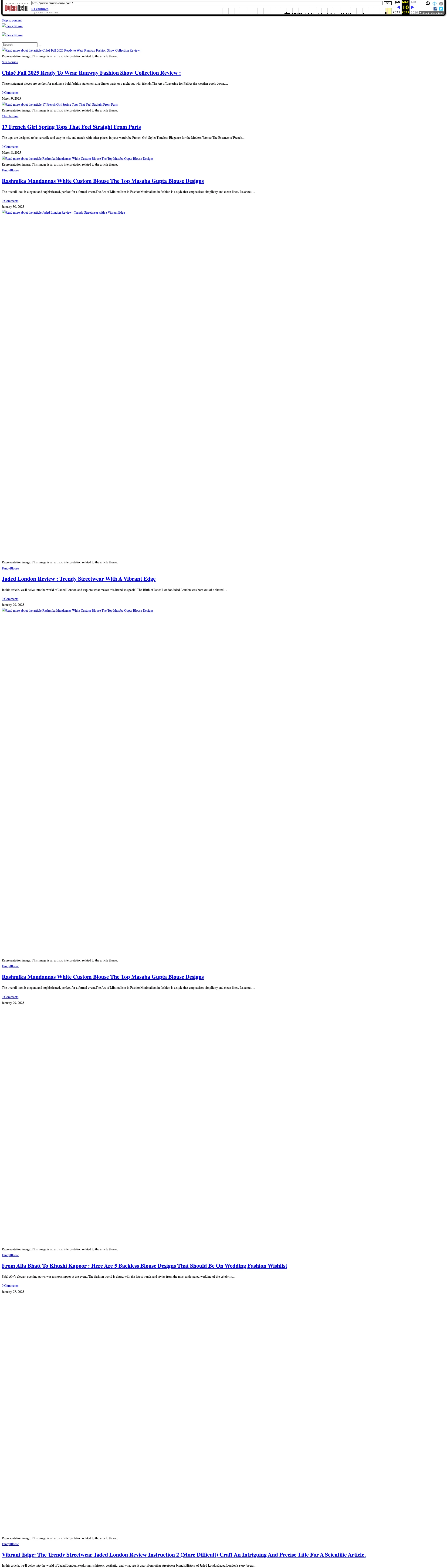 FancyBlouse.com screenshot 1